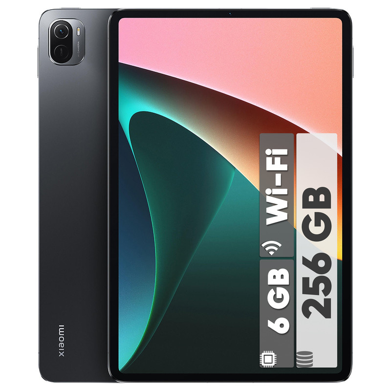 تصویر تبلت 11 اینچ شیائومی مدل Pad 5 Wi-Fi ظرفیت 256 گیگابایت و رم 6 گیگابایت 