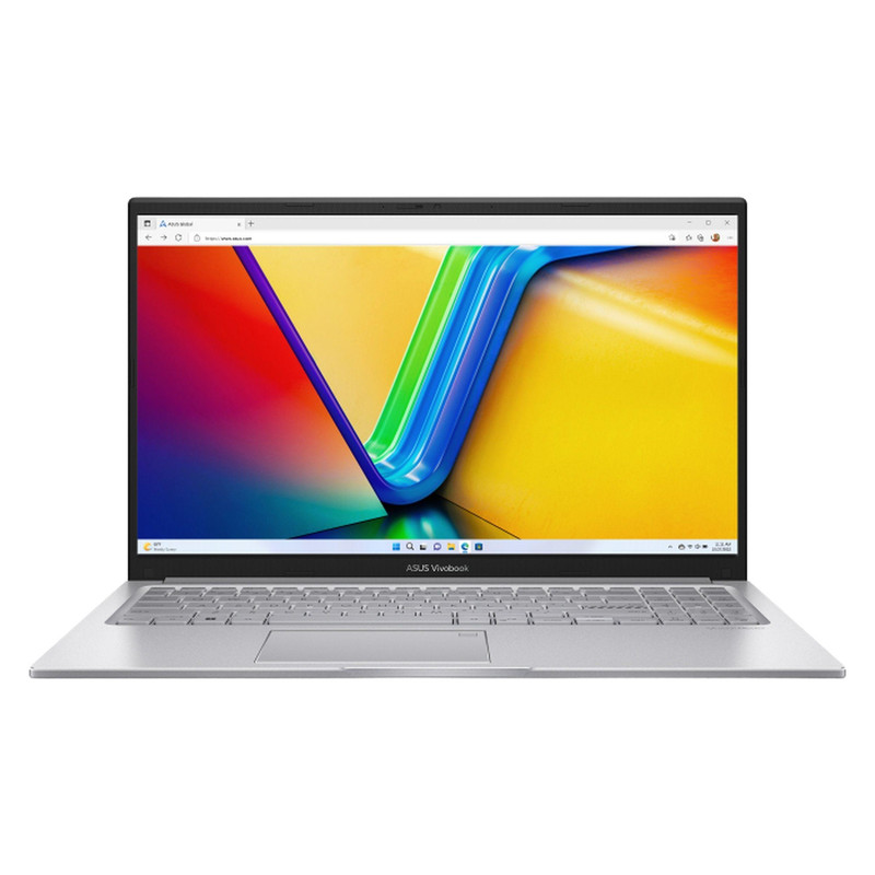 لپ‌تاپ ایسوس مدل Vivobook 15 F1504VA-NJ826 با پردازنده Core i7-1355U، رم DDR4 16GB با فرکانس 3200MHz، حافظه SSD با ظرفیت 512GB، نمایشگر 15.6 اینچ TFT با وضوح Full HD، دارای نور پس‌زمینه کیبورد و حسگر اثر انگشت