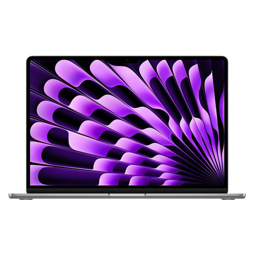 لپتاپ اپل مدل MacBook Air MRYN3 2024 LLA با پردازنده Apple M3، رم 8GB، حافظه SSD با ظرفیت 512GB، نمایشگر 15.3 اینچ Retina، دارای نور پسزمینه کیبورد، حسگر اثر انگشت، سیستمعامل Apple Mac OS