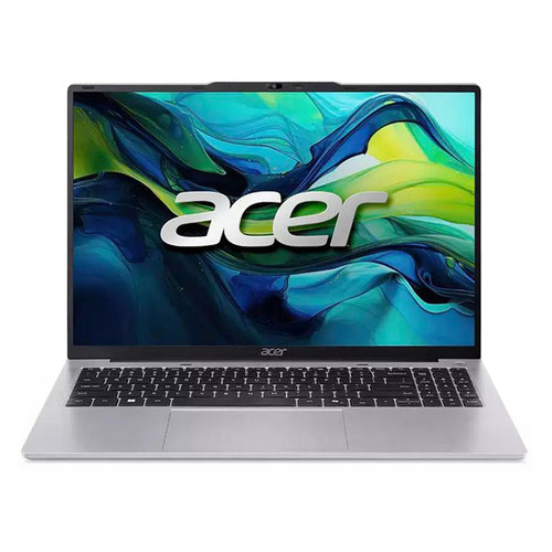 لپتاپ ایسر مدل Aspire Lite AL16 52P 32E3 با پردازنده Core i3-1305U، رم DDR5 16GB با فرکانس 4800MHz، حافظه SSD با ظرفیت 512GB، نمایشگر 16 اینچ IPS، کاستومشده