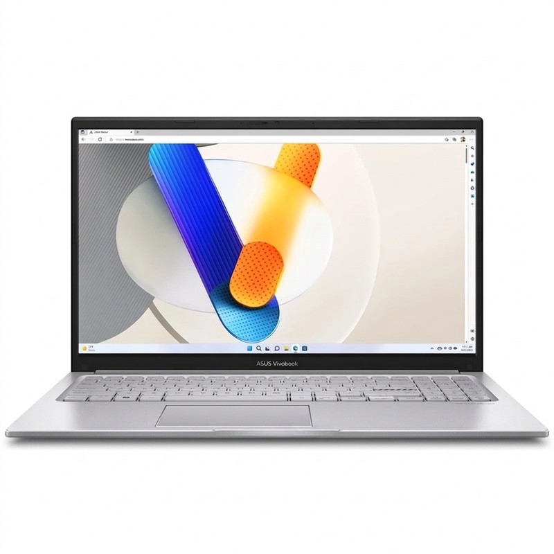 لپتاپ ایسوس مدل Vivobook 15 F1504VA-NJ828، با پردازنده Core i3-1315U، رم DDR4 4GB با فرکانس 3200MHz، حافظه SSD با ظرفیت 512GB، نمایشگر 15.6 اینچ با وضوح Full HD