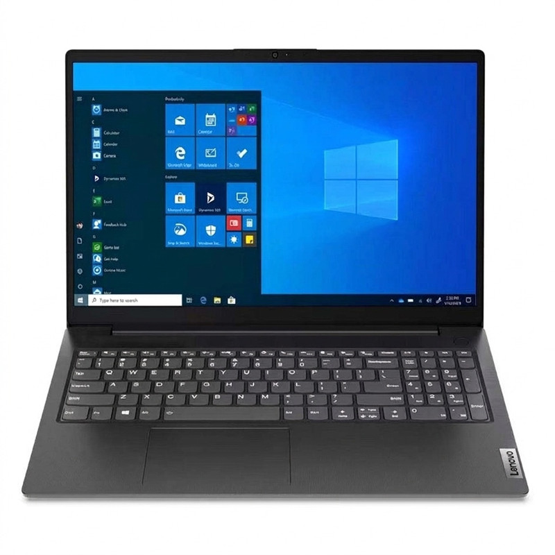 لپتاپ لنوو مدل V15 G2 IJL با پردازنده Celeron N4500، رم DDR4 4GB با فرکانس 2933MHz، حافظه SSD با ظرفیت 256GB، نمایشگر 15.6 اینچ TN با وضوح Full HD