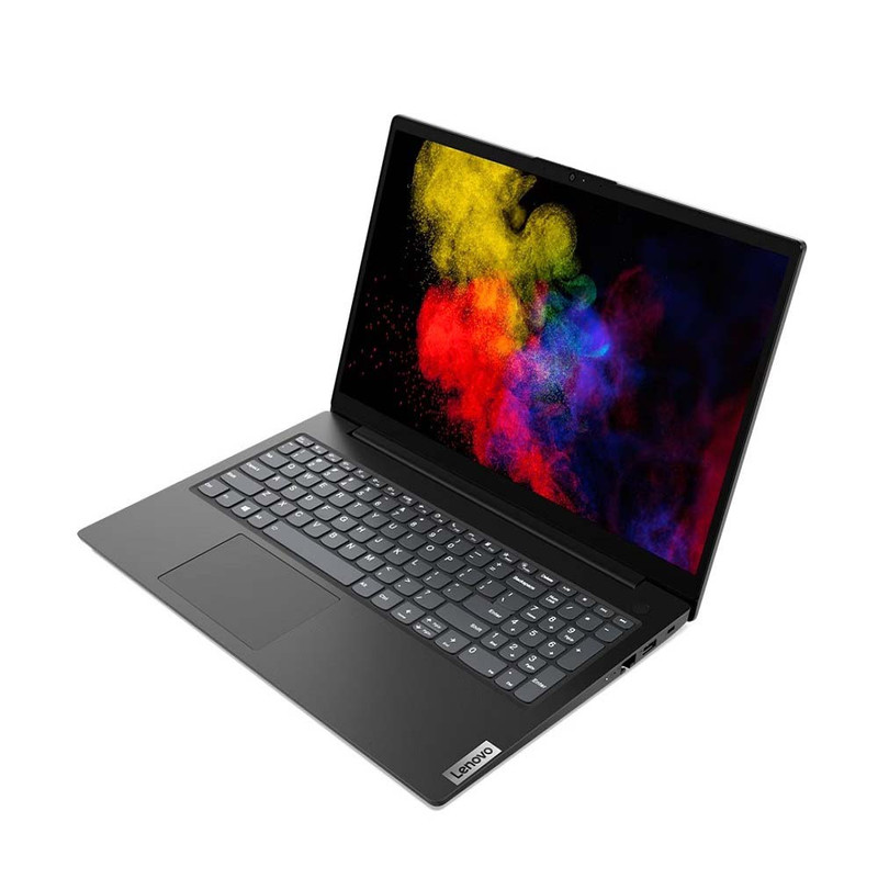 لپتاپ لنوو مدل V15 G2 IJL با پردازنده Celeron N4500، رم DDR4 4GB با فرکانس 2933MHz، حافظه SSD با ظرفیت 256GB، نمایشگر 15.6 اینچ TN با وضوح Full HD