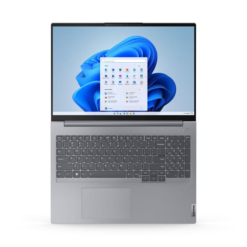 لپ تاپ 16 اینچی لنوو مدل ThinkBook 16 G6 IRL-i3 1315U-8GB DDR5 5200MHz-512GB SSD-IPS-Backlit-Fingerprint