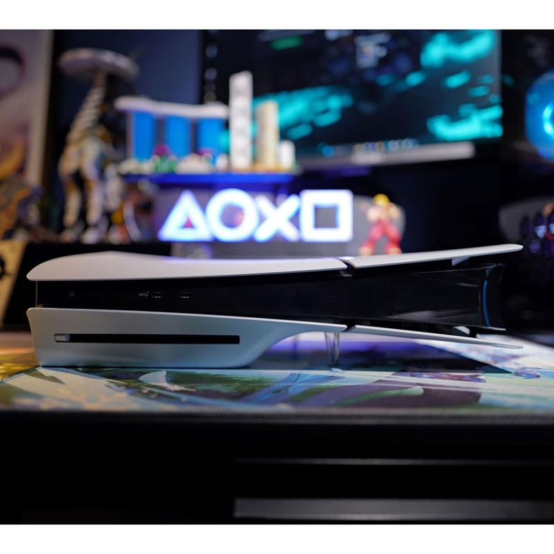 کنسول بازی سونی مدل PlayStation 5 Slim ظرفیت 1 ترابایت ریجن CFI-2116 اروپا به همراه دسته اضافی و پایه شارژر