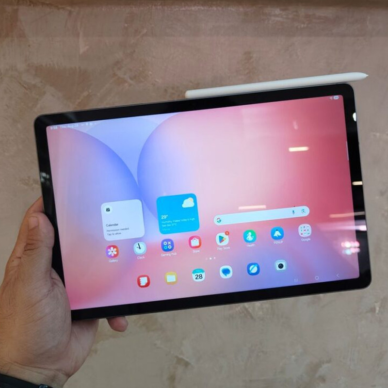 تبلت 10.9 اینچ سامسونگ مدل Galaxy Tab S10 Lite Wi-Fi با ظرفیت 256 گیگابایت و رم 8 گیگابایت، رزولوشن دوربین اصلی ۸ مگاپیکسل، پشتیبانی از قلم